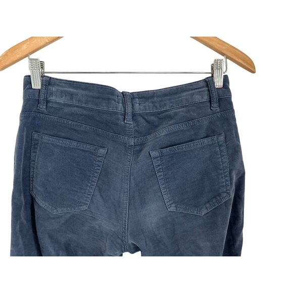 Paolo Tonali Corduroy Pants Made in Italy Blue Gray Size 42 - US 30 - Picture 5 of 7